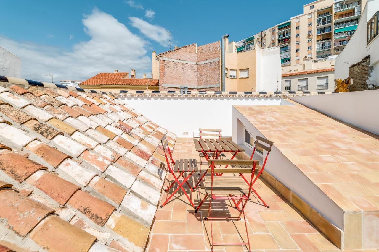 Suite Homes Sweet Postigos Terrace Málaga Buitenkant foto